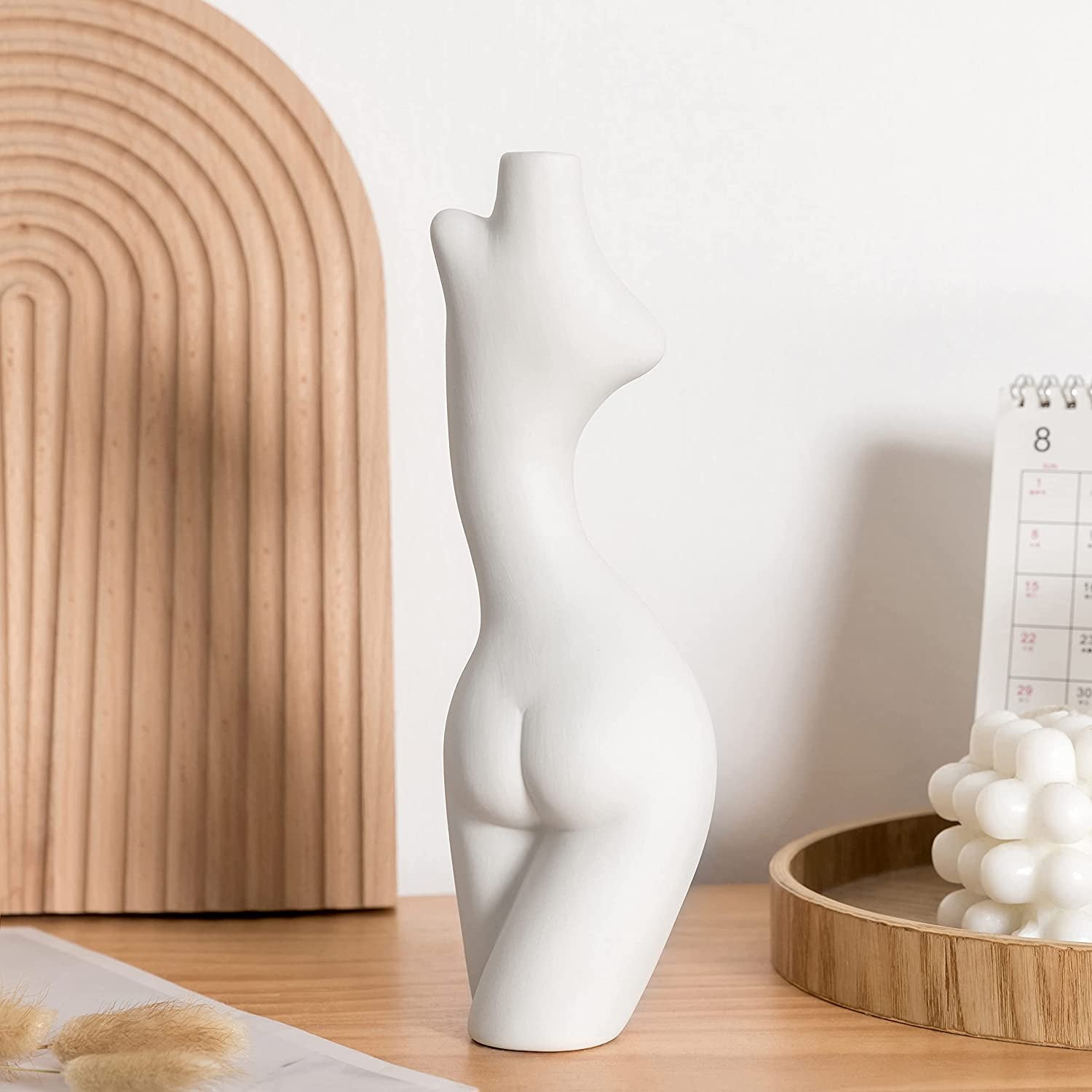 Body Vase Female Body Vase Body Vase Female Form Body Shaped Vase Female Form Vase Butt Vase Female Body Decor Boho Vase Minimalist Vase Boho Vases for Decor Minimalist Decor (Elegance)